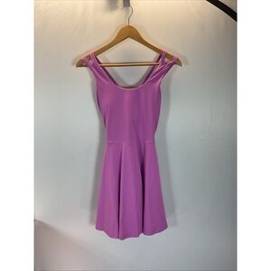 Fabletics Boost Performance Dress Women's Small Classic Mini Purple‎ Shorts